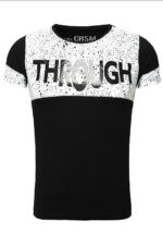 Elegancki t-shirt o klasycznym kroju