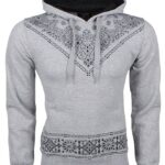 Efektowna bluza z praktycznymi kieszeniami w kolorze szarym