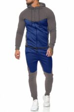 Uniwersalny dres o wygodnym kroju w kolorze niebieskim