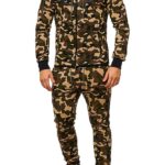 Elegancki dres na chłodniejsze dni w kolorze moro khaki