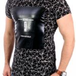 Praktyczny t-shirt z miękkiej bawełny
