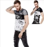 Efektowny t-shirt z miękkiej bawełny - obrazek 2