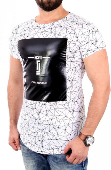 Elegancki t-shirt idealny na co dzień