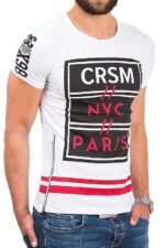 Stylowy t-shirt z miękkiej bawełny