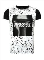 Modny t-shirt z wygodnym ściągaczem - obrazek 3
