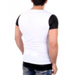 Efektowny t-shirt z wygodnym ściągaczem - obrazek 2